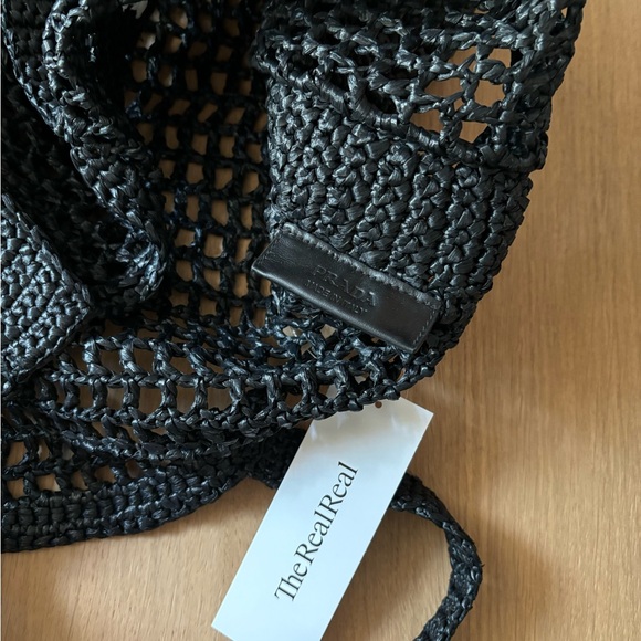 Prada Raffia Tote black - Picture 3 of 11